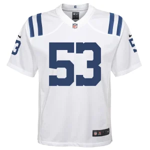 Shaquille leonard indianapolis colts nike youth game jersey White Yth M