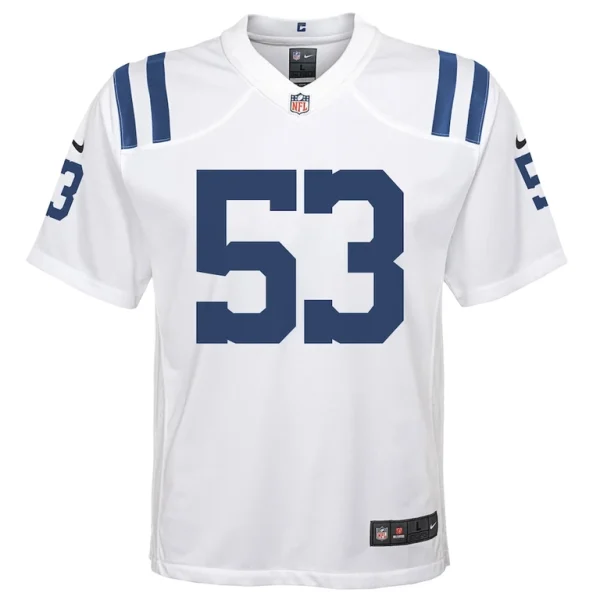 Shaquille leonard indianapolis colts nike youth game jersey White Yth M