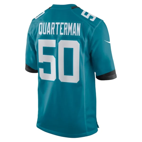 Shaquille quarterman jacksonville jaguars nike game jersey Teal L