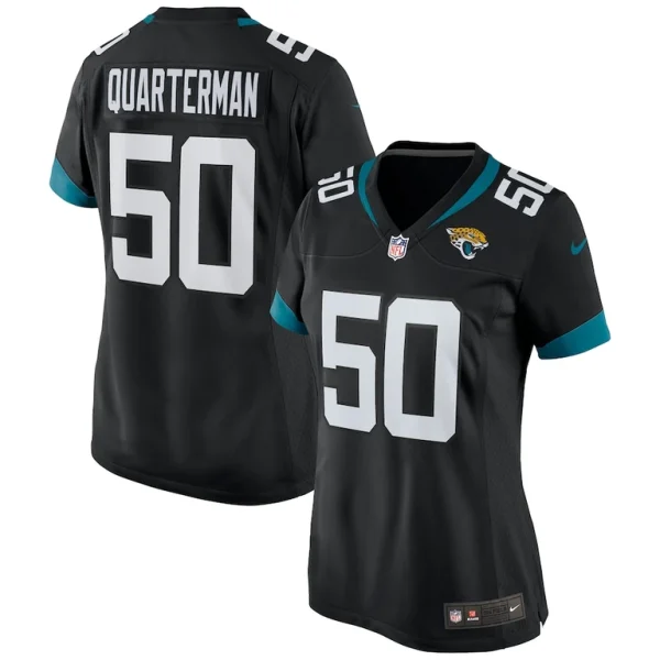 Shaquille quarterman jacksonville jaguars nike womens game jersey Black
