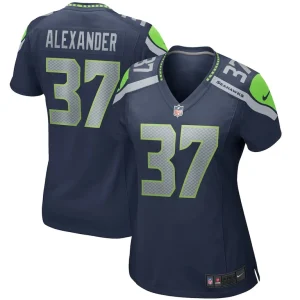 Shaun alexander seattle seahawks nike womens game retired player jersey College navy