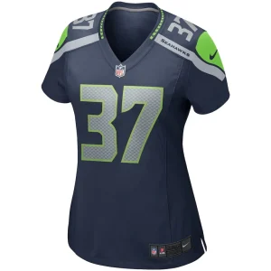 Shaun alexander seattle seahawks nike womens game retired player jersey College navy M