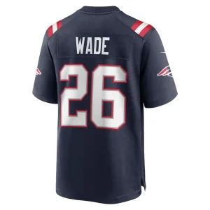Shaun wade new england patriots nike game jersey Navy L