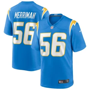 Shawne merriman los angeles chargers nike game retired player jersey Powder blue
