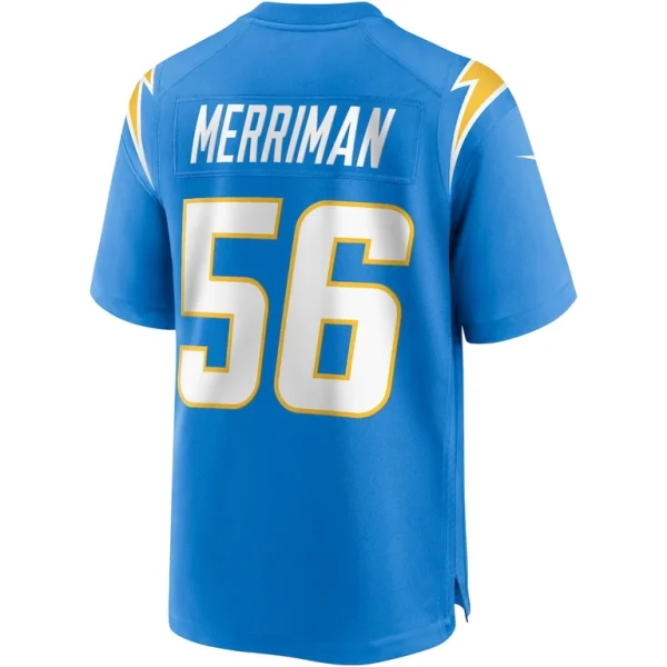 Shawne merriman los angeles chargers nike game retired player jersey Powder blue L