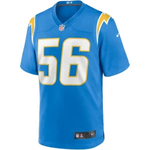 Shawne merriman los angeles chargers nike game retired player jersey Powder blue M