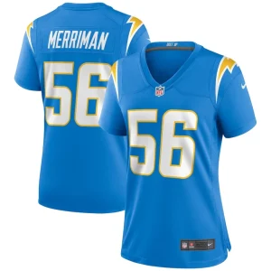 Shawne merriman los angeles chargers nike womens game retired player jersey Powder blue