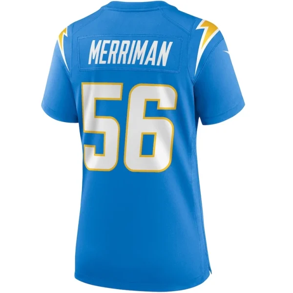 Shawne merriman los angeles chargers nike womens game retired player jersey Powder blue L