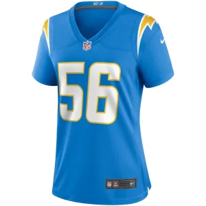 Shawne merriman los angeles chargers nike womens game retired player jersey Powder blue M