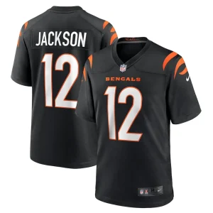 Shedrick jackson cincinnati bengals nike team game jersey Black