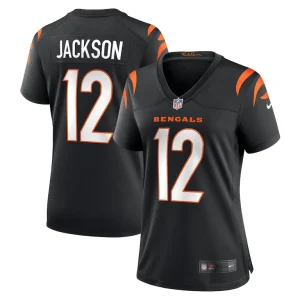 Shedrick jackson cincinnati bengals nike womens team game jersey Black