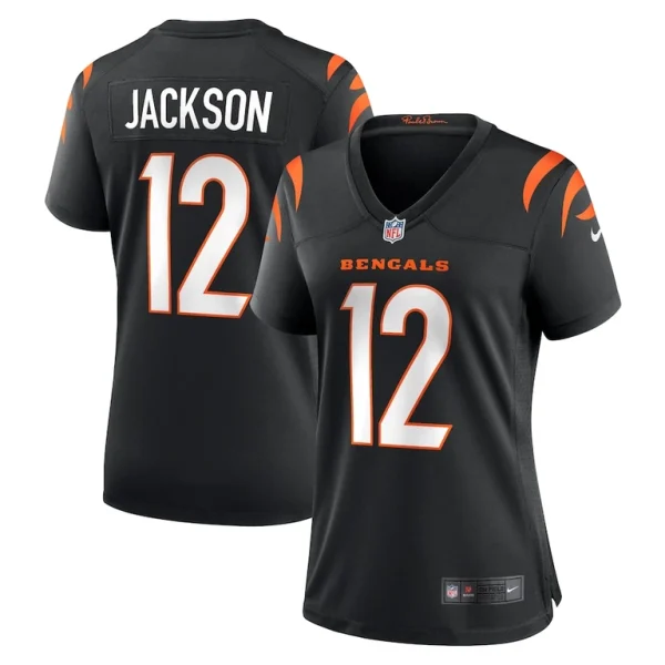 Shedrick jackson cincinnati bengals nike womens team game jersey Black
