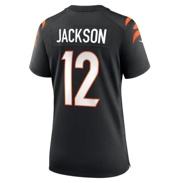 Shedrick jackson cincinnati bengals nike womens team game jersey Black L