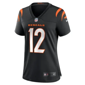 Shedrick jackson cincinnati bengals nike womens team game jersey Black M