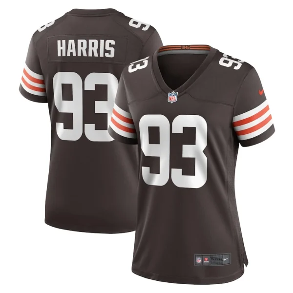 Shelby harris cleveland browns nike womens team game jersey Brown