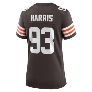Shelby harris cleveland browns nike womens team game jersey Brown L