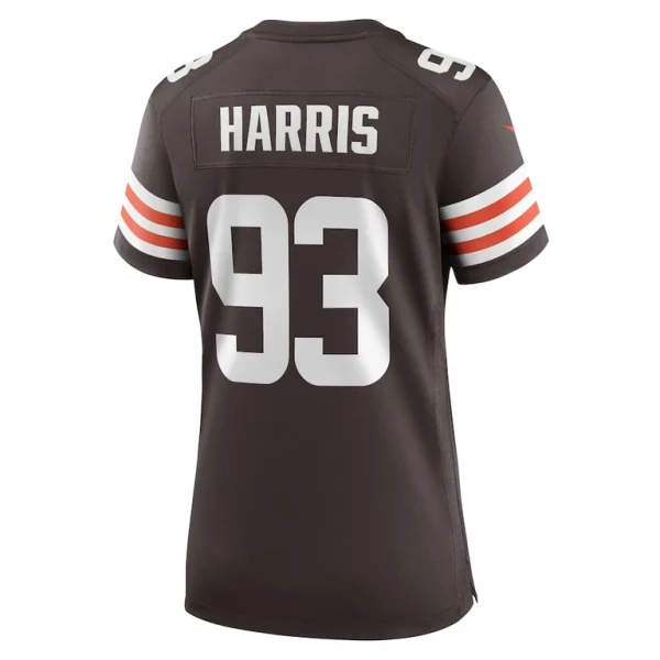 Shelby harris cleveland browns nike womens team game jersey Brown L