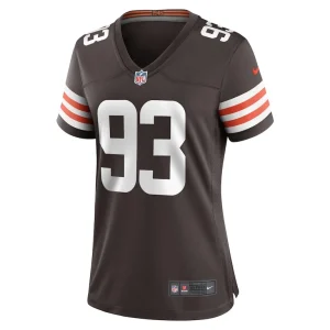 Shelby harris cleveland browns nike womens team game jersey Brown M