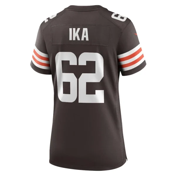 Siaki ika cleveland browns nike womens team game jersey Brown L