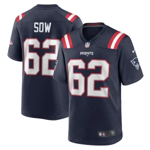 Sidy sow new england patriots nike team game jersey Navy