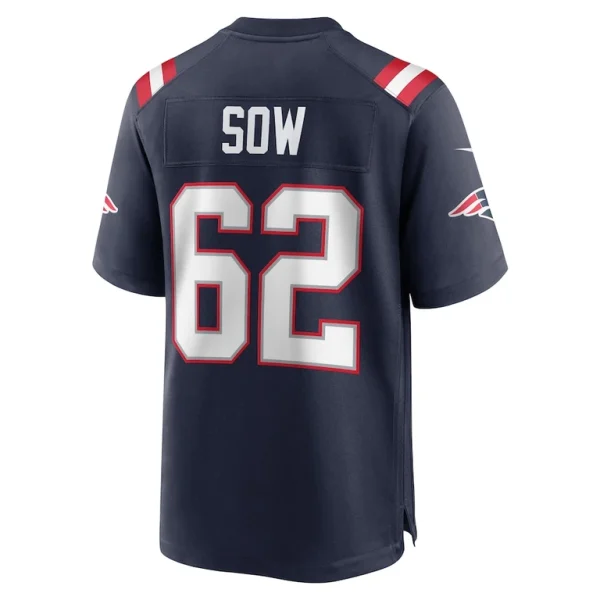 Sidy sow new england patriots nike team game jersey Navy L
