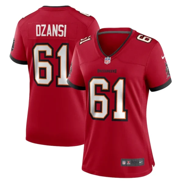 Silas dzansi tampa bay buccaneers nike womens game jersey Red