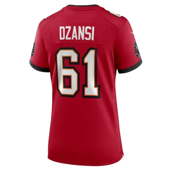 Silas dzansi tampa bay buccaneers nike womens game jersey Red L