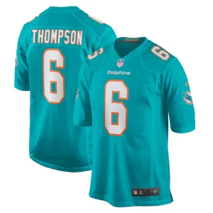 Skylar thompson miami dolphins nike team game jersey Aqua