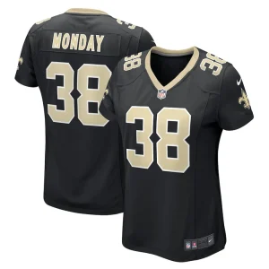 Smoke monday new orleans saints nike womens game player jersey Black