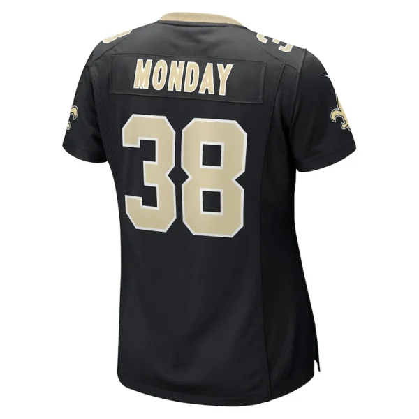 Smoke monday new orleans saints nike womens game player jersey Black L