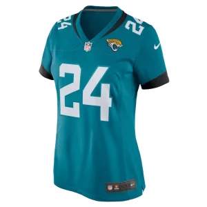 Snoop conner jacksonville jaguars nike womens game player jersey Teal M