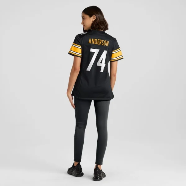 Spencer anderson pittsburgh steelers nike womens game jersey Black 2XL
