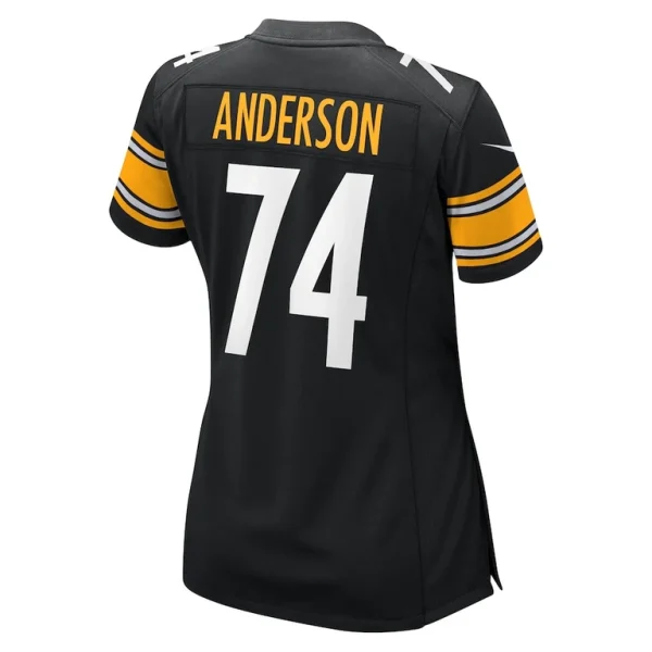 Spencer anderson pittsburgh steelers nike womens game jersey Black L