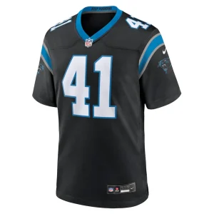 Spencer brown carolina panthers nike team game jersey Black M