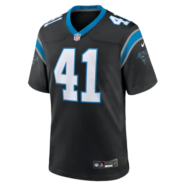Spencer brown carolina panthers nike team game jersey Black M