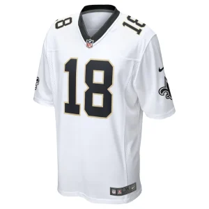 Spencer rattler new orleans saints nike game player jersey White M