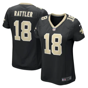 Spencer rattler new orleans saints nike womens game jersey Black