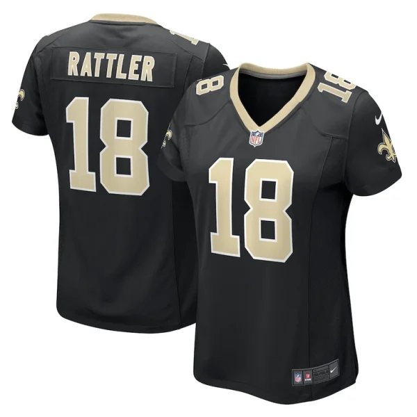 Spencer rattler new orleans saints nike womens game jersey Black