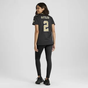 Spencer rattler new orleans saints nike womens team game jersey Black 2XL