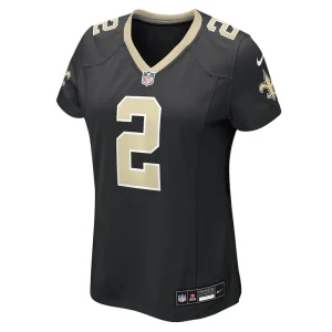 Spencer rattler new orleans saints nike womens team game jersey Black M