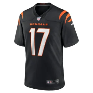 Stanley morgan cincinnati bengals nike player game jersey Black M