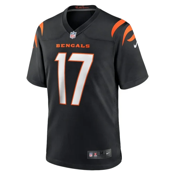 Stanley morgan cincinnati bengals nike player game jersey Black M