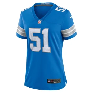 Steele chambers detroit lions nike womens game jersey Blue M