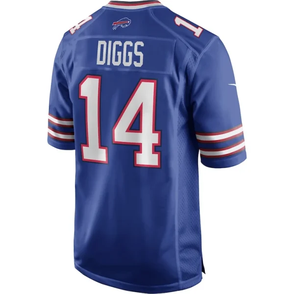 Stefon diggs buffalo bills nike logo game player jersey Royal L