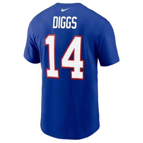 Stefon diggs buffalo bills nike name number t shirt Royal L