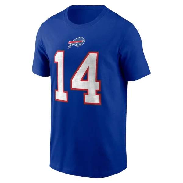 Stefon diggs buffalo bills nike player name number t shirt Royal M