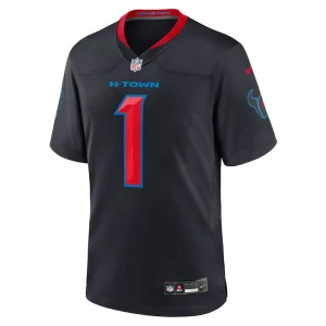Stefon diggs houston texans nike alternate game jersey Navy M