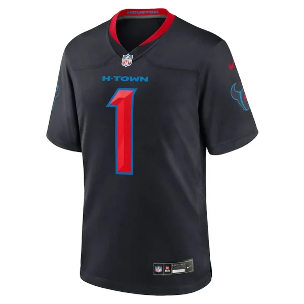 Stefon diggs houston texans nike alternate game jersey Navy M