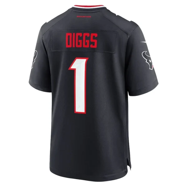 Stefon diggs houston texans nike game jersey Navy L
