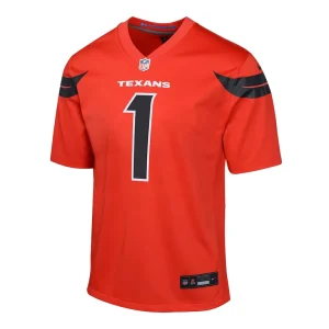 Stefon diggs houston texans nike youth alternate player game jersey Red Yth M
